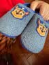 汪汪队立大功（PAW PATROL）汪汪队冬季儿童拖鞋卡通棉鞋包跟室内居家保暖棉拖男女宝宝防滑棉 sj3060蓝色阿奇 18 内长18.5cm 鞋码190 实拍图