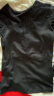 欧迪芬（Ordifen）保暖内衣女士蕾丝打底衫新品黑科技性感V领蕾丝修身 黑色 L 晒单实拍图