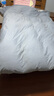斯诺曼高档100支进口95%白鹅绒被羽绒被芯保暖冬被子1.5*2.1m充720g白色 实拍图