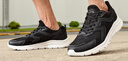 特步跑步鞋男鞋运动鞋男轻便减震休闲鞋跑鞋学生鞋 黑白 41码 实拍图