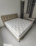 喜临门白骑士床垫政府补贴加厚进口乳胶护脊黄麻 独袋弹簧家用 白骑士plus+暖暖象牙白床架 1.5*2米（注意尺寸） 实拍图