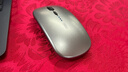 英菲克（INPHIC）M1无线鼠标可充电办公蓝牙三模电量显示静音便携适用于惠普华硕苹果IPAD笔记本电脑无限轻音 【无线-2.4G电量显示增强版】Ty-C充电金属灰 实拍图