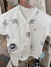 爱宝适婴儿衣服夏季新生儿半背衣宝宝家居服和尚服可爱草莓T167 59码 实拍图