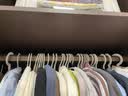 凤全 20个装衣架无痕衣服架防滑晾衣架衣挂塑料挂衣撑挂钩家用晒衣架 米色加宽款20个 实拍图