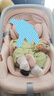 怡戈（Ekobebe）小元宝婴儿提篮式儿童安全座椅汽车用宝宝车载睡篮新生儿0-15个月 护脊款-樱花粉【0-15个月】 实拍图