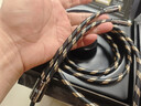 SKW 发烧级 6N单晶铜 3.5mm转双莲花音频线 一分二RCA转接线 手机电脑投影连功放音响连接线 BG03-2米 实拍图