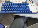 IQUNIX ZX75小王子 联名款机械键盘 三模热插拔客制化键盘 无线蓝牙游戏键盘 81键电脑键盘 日落遐想-实色款 小王子轴-RGB 实拍图