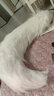 蓬源玩具furry兽装尾巴 大号长毛狐狸尾巴狼尾毛绒兽耳兽尾cosplay饰品 长毛狐尾白 均码(长度约70cm) 实拍图