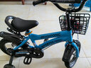 贝琦童（BEIQITONG）儿童自行车单车2-3-4-6-9-10岁男孩童车中大童女孩小孩宝宝脚踏车 高配蓝【高强圈】暴君轮+水壶 12寸适合身高（80-95)CM 实拍图