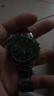 新款手表男士石英潮流商务钢带腕表 绿色水鬼 实拍图