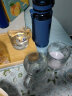 乐美雅（Luminarc）带把透明玻璃茶杯办公室耐热泡茶杯有盖大容量水杯家用杯子 钢化诺卡*6个+托盘 380ml 晒单实拍图