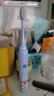 易简（yijan）儿童电动牙刷3到6一12岁以上全自动牙刷充电式软毛小孩男女专用蓝 实拍图