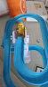 恩贝家族儿童早教桌面电动玩具小黄鸭爬楼梯声光音乐轨道滑滑梯抬头训练1-3-6岁宝宝生日礼物 实拍图
