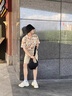 夏冰妮休闲短裤男夏季新款潮流棉透气五分裤沙滩裤商务工装小西装裤男士 浅卡其 32 （建议120-135斤） 实拍图