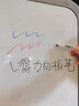 得力（deli）可擦白板笔教师用水性黑色儿童彩色红色黑板笔画板写字易擦写粗头大头记号笔可擦除细头批发水笔 2.5线幅 20支(黑15红3蓝2) 送1礼 实拍图