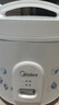 美的（Midea） 微压电饭煲 精铸发热盘大容量简单易控 黑晶内胆家用迷你小电饭锅 1-2-3-5-8人家用商用 4升款 4L 2-6人用 实拍图