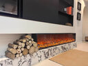 上点 定制壁炉装饰柜客厅火焰光电子壁炉仿真火焰芯壁炉家用嵌入式欧式 长1800高345厚180装饰无外边框 实拍图