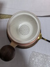 苏氏陶瓷（SUSHI CERAMICS）熊猫茶水分离办公茶格杯咖啡杯（蜜桃粉）  实拍图