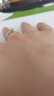 燮乐培育钻石戒指人工人造钻饰订结婚戒子七夕情人节送女朋友生日礼物 星河18K金50分钻戒D/VS上海IGI 实拍图