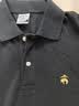 布克兄弟（BrooksBrothers）男士夏季金羊刺绣珠地网眼修身短袖Polo衫 0003-深灰色 L 实拍图