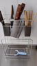 美厨（maxcook）刀架砧板架厨房置物架 筷子架锅盖架橱柜筷子筒 带挂钩 MCZW9752 实拍图