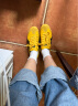 Onitsuka Tiger鬼塚虎男女款经典复古黄色运动休闲鞋MEXICO 66™ 黄色/黑色（1183C102-751） 37.5 晒单实拍图