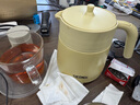 膳魔师（THERMOS）日本进口膳魔师焖泡、带茶漏家用不锈钢大容量茶壶TTE-450/700 奶黄色茶壶700mll(赠送壶垫) 实拍图