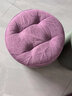 甄沐沙发墩布艺小凳子家用矮凳圆凳简约客厅沙发茶几凳创意墩子网红实 高贵紫 直径32*高35cm 实拍图