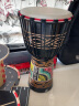 美德威 非洲鼓MFD-S10 10英寸雕刻实木非洲鼓 初学入门山羊皮木手鼓 实拍图