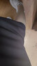 深呼吸DEEP BREATH女装通勤百搭中长款高腰针织半身裙A200138 岩石灰 M (3码) 实拍图