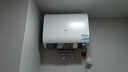 海尔（Haier）国家补贴20%双胆扁桶电热水器60升 小红花BK3MINI 鲜活水 3300W变频速热一级能效节能家用镁棒免换 实拍图