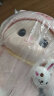 珍妮象变身戴帽兔子可爱毛绒玩具小白兔公仔玩偶可爱女孩抱生日礼物娃娃 粉猪背包兔 胖版全长约45厘米 晒单实拍图