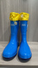 回力儿童雨鞋男童女宝防滑水靴加厚小孩高筒胶鞋中大童防水鞋子 【回力】8055儿童防水口-蓝色 36 【内长23cm】 实拍图