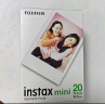 富士instax拍立得相纸mini白边用于mini7+/11/40/90/evo/mini12/等 20张白边相纸+大耳狗盛满樱桃相册 实拍图