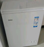海尔（Haier）142升低霜小冰柜家用商用 冷藏柜冷冻柜两用冰柜小型租房用小冰箱小型冷柜BC/BD-142GHDT 实拍图