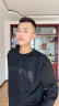 蔓笙无耳洞耳夹男中国风复古金箍棒耳环个性潮流单只无痛耳钉女耳骨夹 黑色一对 实拍图