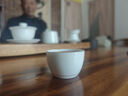 汝道（RUDAO）汝窑茶杯品茗杯功夫茶具单杯可养蝉翼开片汝瓷杯子个性茶杯主人杯 大圆杯50ml 实拍图