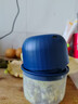 打蒜器 搅蒜机电动拉蒜器绞肉机蒜泥捣碎器多功能小型家用蒜蓉机料理机蒜末搅碎器厨房压蒜神器 深蓝【蒜蓉神器】二叶锋刀-食品级pp杯 0.26L 实拍图