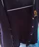 宜爽儿婴儿马甲春秋季宝宝衣服上装儿童背心针织开衫外套 藏青色 80 实拍图