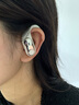 联想（Lenovo）【2025专业运动】挂耳式无线蓝牙耳机 通话降噪跑步运动骑行入耳式防水夹耳骨传导概念 LP79米色 实拍图