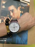 劳力士王子正品瑞士劳力男士手表全自动机械表夜光男表镂空腕表进口金表 本色白面 实拍图