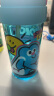 UOOHA塑料杯多巴胺双饮透明杯高颜值男女生儿童便携杯子儿童水杯 多巴胺双饮漫城悠果-蓝粉 500ml 晒单实拍图