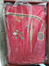 博洋家纺结婚四件套纯棉新婚红色60支长绒棉刺绣百子婚庆套件1.8米 实拍图