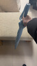 美度（MAYDU）16K莲花骨雨伞长柄加大双人晴雨伞黑胶防晒遮阳伞男女两用M1609蓝 实拍图