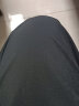 富绅 商务正装男士西裤 雅致纯色直筒裤子 双褶黑色裤装 轻薄款-黑色单褶款YKM10123-001 84cm(175/82) 晒单实拍图