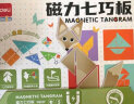 得力（deli）七巧板磁性几何图形数学儿童男女孩玩具六一儿童节生日礼物YQ127 晒单实拍图