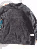 吉普（JEEP）毛衣男针织衫男秋冬季韩版男士保暖线衣长袖T恤男 蓝灰 XL  实拍图