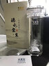 水宜生玻璃杯双层弱碱性养生泡茶杯男水杯子隔热防烫高档商务透明水晶杯 礼盒装-兰草弱碱杯芯 400ml 实拍图