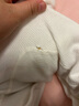 童泰婴儿连体衣春秋纯棉男女宝宝衣服家居服睡衣满月百天哈衣爬服内衣 白色 73cm 实拍图