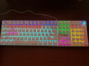 微星（MSI）GK50Z V2 机械键盘 红轴 RGB光效 有线 游戏电竞办公键盘 104键 吃鸡键盘 白色 晒单实拍图